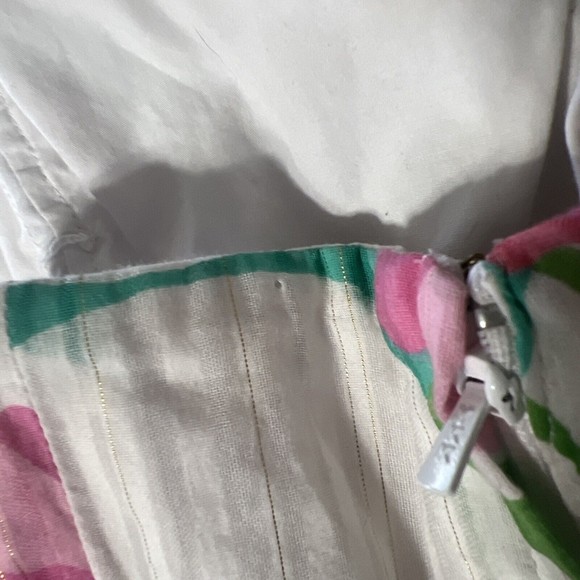 $198 Lilly Pulitzer Betsey Had Me A Blast Strapless Dress Size 6 - Picture 8 of 8